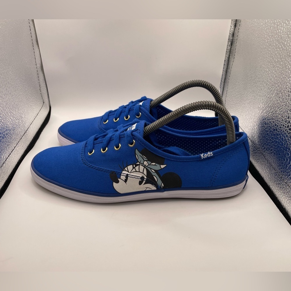 Keds X Disney Minnie Mouse women’s Royal Blue Sneakers size 8